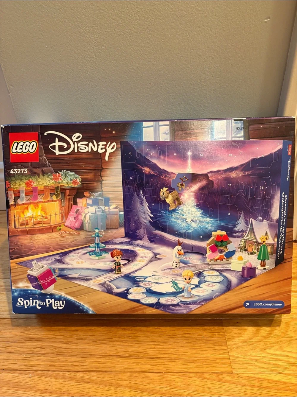 Lego Disney Frozen Advent Calendar - White, Blue & Purple Holiday Set